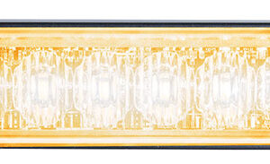 VAROITUSVILKKU 6LED 12/24V,9,9MM KELT