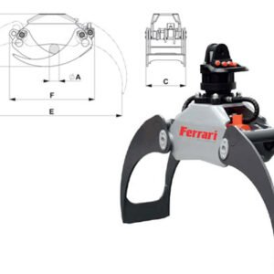 KOURA FERRARI FLG 28XS LUKKOVENTTIILILLÄ