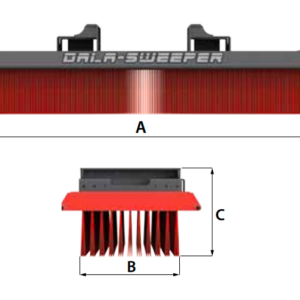 Varaosaharjat Dala-Sweeper 2400 mm